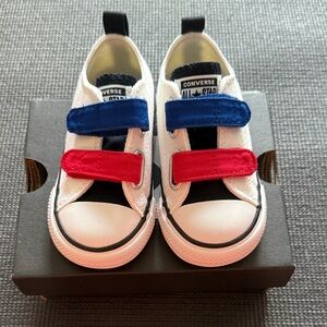 Converse Kids' Sneakers with Red and Blue Straps